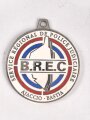 Polizei, Frankreich, Schlüsselanhänger "B.R.E.C", Durchmesser 4cm, Kette fehlt