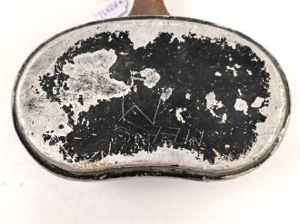 Oberteil für ein Kochgeschirr alter Art. Originallack