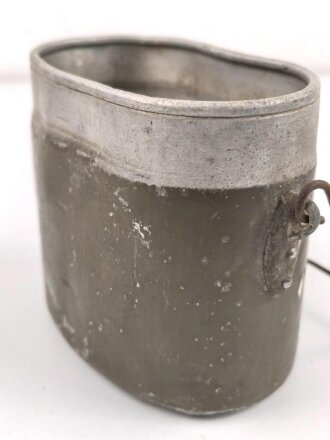 Unterteil für ein Kochgeschirr der Wehrmacht. Originallack. MN ?