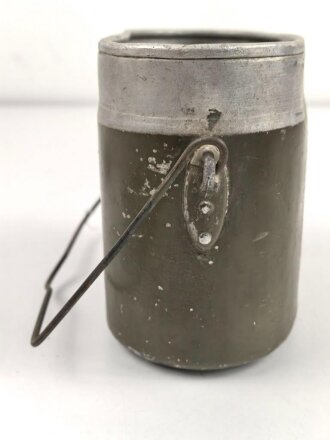Unterteil für ein Kochgeschirr der Wehrmacht. Originallack. MN ?