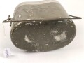 Unterteil für ein Kochgeschirr der Wehrmacht. Originallack. MN ?