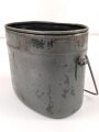 Unterteil für ein Kochgeschirr der Wehrmacht. Originallack.