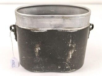 Unterteil für ein Kochgeschirr der Wehrmacht. Originallack. MKK39, Henkel fehlt
