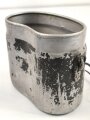 Unterteil für ein Kochgeschirr der Wehrmacht. Originallack. AWG35