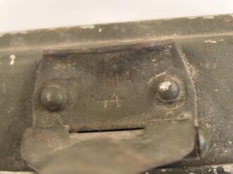Deckel für ein Kochgeschirr der Wehrmacht. Originallack. AEMA44