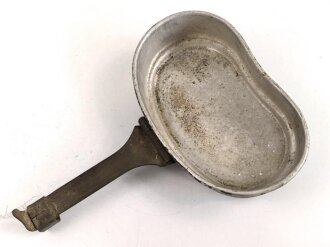 Deckel für ein Kochgeschirr der Wehrmacht. Originallack. AEMA44