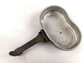 Deckel für ein Kochgeschirr der Wehrmacht. Originallack. C & CW44