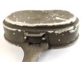 Deckel für ein Kochgeschirr der Wehrmacht. Originallack. C & CW44