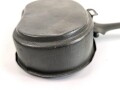 Deckel für ein Kochgeschirr der Wehrmacht. Originallack. WJ43