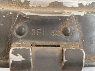Deckel für ein Kochgeschirr der Wehrmacht. Originallack. RFI39