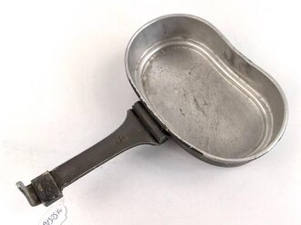 Deckel für ein Kochgeschirr der Wehrmacht. Originallack. RFI39