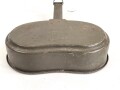 Deckel für ein Kochgeschirr der Wehrmacht. Originallack. WJ43