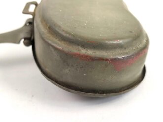 Deckel für ein Kochgeschirr der Wehrmacht. Originallack. AEMA4?
