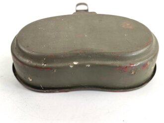 Deckel für ein Kochgeschirr der Wehrmacht. Originallack. AEMA4?
