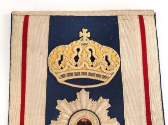 Preussen, Schabrunke für Mannschaften im Garde Kürassier Regiment. Guter Zustand, Kammerstück von 1909.