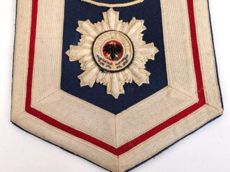 Preussen, Schabrunke für Mannschaften im Garde Kürassier Regiment. Guter Zustand, Kammerstück von 1909.
