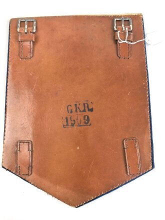 Preussen, Schabrunke für Mannschaften im Garde Kürassier Regiment. Guter Zustand, Kammerstück von 1909.