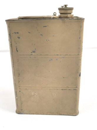 Kleiner Kanister Wehrmacht? Originallack, Maße 11 x 15  x24cm