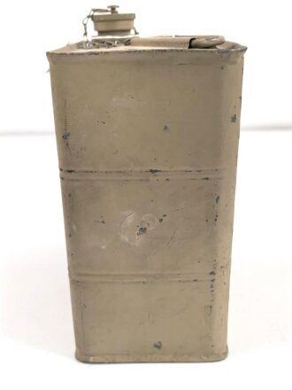 Kleiner Kanister Wehrmacht? Originallack, Maße 11 x 15  x24cm