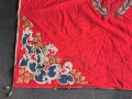 Handbestickter Wandbehang , Maße 142 x 142cm, Rückseite in Teilen zerschlissen