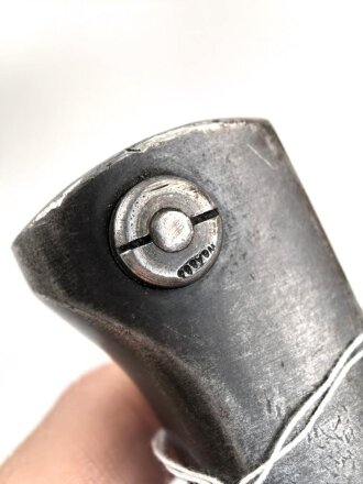 Seitengewehr Modell 84/98 für k98 der Wehrmacht. Nummerngleiches Stück von ddl 1940