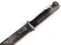 Seitengewehr Modell 84/98 für k98 der Wehrmacht. Nummerngleiches Stück von ddl 1940