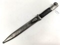 Seitengewehr Modell 84/98 für k98 der Wehrmacht. Nummerngleiches Stück von WKC 1939
