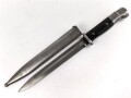 Seitengewehr Modell 84/98 für k98 der Wehrmacht. Nummerngleiches Stück von WKC 1939