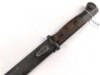 Seitengewehr Modell 84/98 für k98 der Wehrmacht. Nummerngleiches Stück von cof42