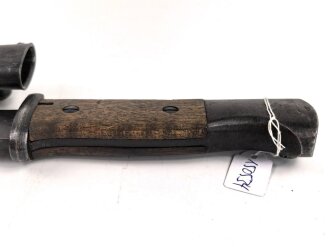 Seitengewehr Modell 84/98 für k98 der Wehrmacht. Nummerngleiches Stück von cof42