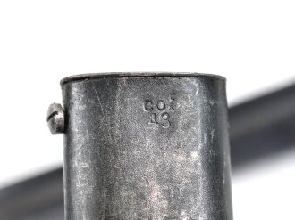 Seitengewehr Modell 84/98 für k98 der Wehrmacht. Nummerngleiches Stück von cof42