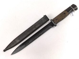 Seitengewehr Modell 84/98 für k98 der Wehrmacht. Nummerngleiches Stück von cof42