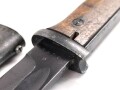 Seitengewehr Modell 84/98 für k98 der Wehrmacht. Nummerngleiches Stück von cof42