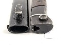 Seitengewehr Modell 84/98 für k98 der Wehrmacht. Nummerngleiches Stück von E.u.F.Höster 1940. Die Scheide alt überlackiert