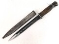 Seitengewehr Modell 84/98 für k98 der Wehrmacht. Nummerngleiches Stück von S 178 k