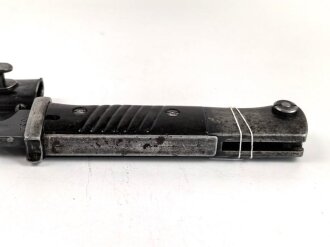 Seitengewehr Modell 84/98 für k98 der Wehrmacht. Nummerngleiches Stück von 41cul