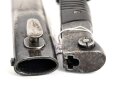 Seitengewehr Modell 84/98 für k98 der Wehrmacht. Nummerngleiches Stück von 41cul