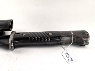 Seitengewehr Modell 84/98 für k98 der Wehrmacht. Nummerngleiches Stück von Dürkopp 1938