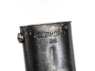 Seitengewehr Modell 84/98 für k98 der Wehrmacht. Nummerngleiches Stück von Dürkopp 1938