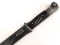 Seitengewehr Modell 84/98 für k98 der Wehrmacht. Nummerngleiches Stück von Dürkopp 1938