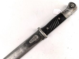Seitengewehr Modell 84/98 für k98 der Wehrmacht. Nummerngleiches Stück von F.Herder 1939