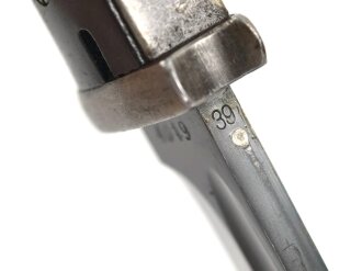 Seitengewehr Modell 84/98 für k98 der Wehrmacht. Nummerngleiches Stück von F.Herder 1939
