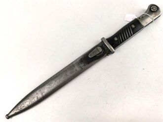 Seitengewehr Modell 84/98 für k98 der Wehrmacht. Nummerngleiches Stück von F.Herder 1939