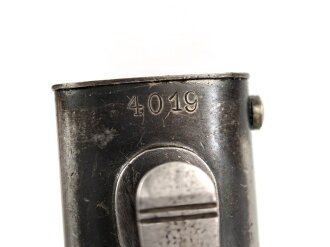 Seitengewehr Modell 84/98 für k98 der Wehrmacht. Nummerngleiches Stück von F.Herder 1939