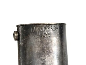 Seitengewehr Modell 84/98 für k98 der Wehrmacht. Nummerngleiches Stück von F.Herder 1939