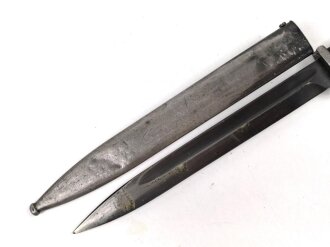 Seitengewehr Modell 84/98 für k98 der Wehrmacht. Nummerngleiches Stück von F.Herder 1940