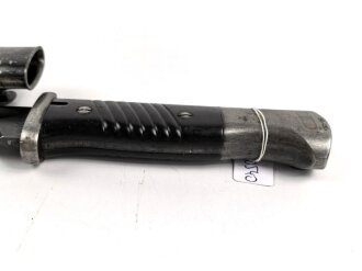 Seitengewehr Modell 84/98 für k98 der Wehrmacht. Nummerngleiches Stück von F.Herder 1940