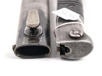 Seitengewehr Modell 84/98 für k98 der Wehrmacht. Nummerngleiches Stück von F.Herder 1940