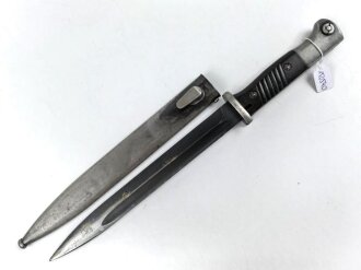 Seitengewehr Modell 84/98 für k98 der Wehrmacht. Nummerngleiches Stück von F.Herder 1940