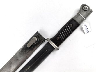 Seitengewehr Modell 84/98 für k98 der Wehrmacht. Nummerngleiches Stück von F.Herder 1940